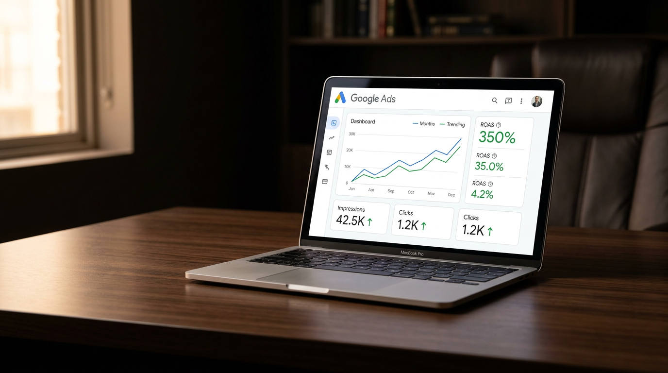 Paid Ads - Google and Meta dashboard