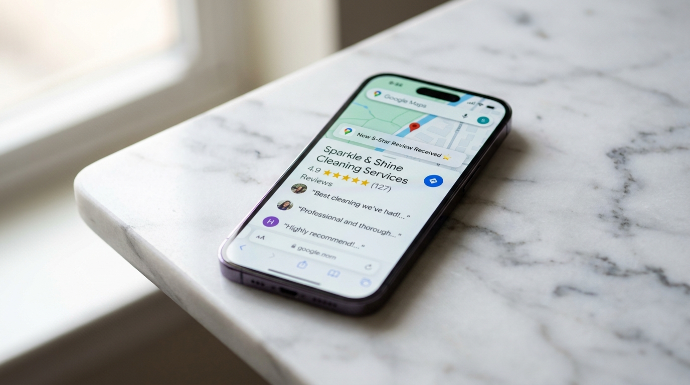 Review Generation - Google Maps 5-star reviews
