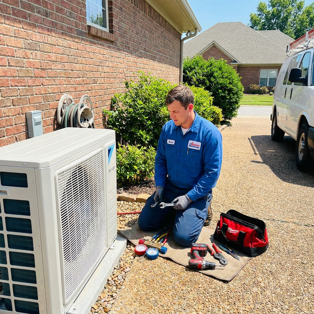 HVAC installation