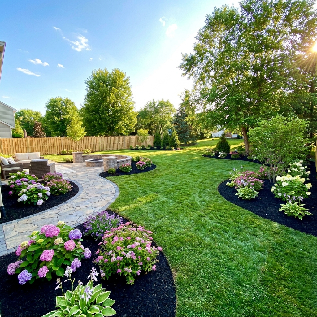 Landscaping transformation